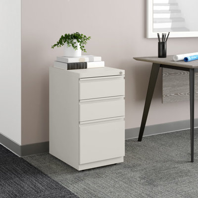 Akiyoshi 3-Drawer Mobile Vertical Filing Cabinet by Inbox Zero