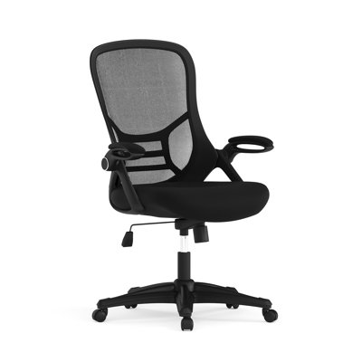 Cappello High-Back Mesh Swivel Ergonomic Office Chair with Flip-Up Arms by Flash Furniture