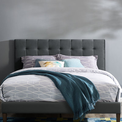 Modway Paisley Tufted Upholstered Performance Velvet Headboard by Modway