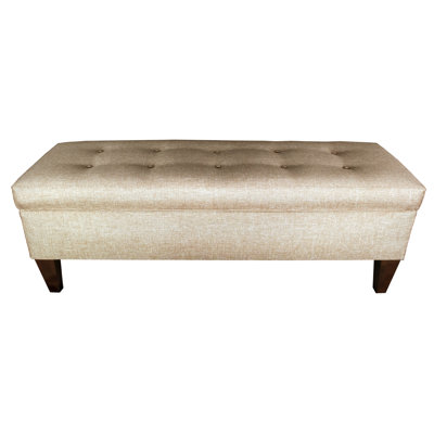 Conyers Upholstered Flip Top Storage Bench by Charlton Home