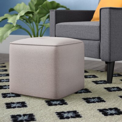 Charea Modern & Contemporary Cube Ottoman by Wade Logan