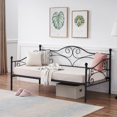 Korecky Twin Metal Daybed by 17 Stories