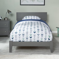 Amodio Solid Wood Panel Bed by Mack & Miloâ„¢ by Mack & Milo