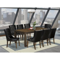 Tawton Rubber Solid Wood Dining Set by Red Barrel Studio