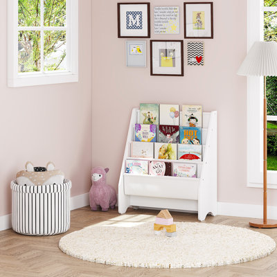 Chaffins 28" H x 24" W Chip Resistant Sport Kid Book Display by Isabelle & Max