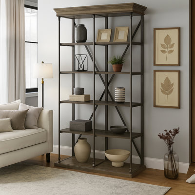Harlee Etagere Bookcase by Kelly Clarkson Home