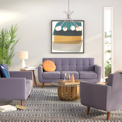 Padraig 3 Piece Living Room Set by George Oliver