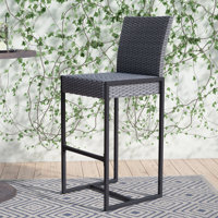 Fulghum 30" Patio Bar Stool by Brayden Studio