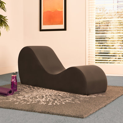 Symons Sleek Chaise Lounge for Yoga - for Stretching, Relaxation, Exercise & More by Latitude Run