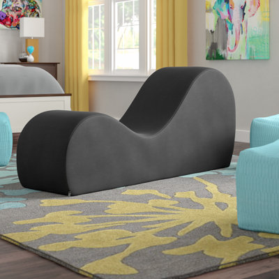 Symons Sleek Chaise Lounge for Yoga - for Stretching, Relaxation, Exercise & More