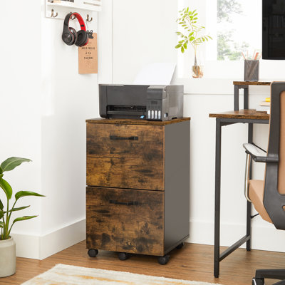 Cambrie 2-Drawer Mobile Vertical Filing Cabinet by Millwood Pines