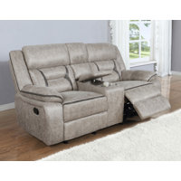 Juwan 77" Pillow Top Arm Reclining Loveseat by Red Barrel Studio