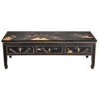 Abidin Solid Wood 4 Legs Coffee Table with Storage by Bloomsbury Market