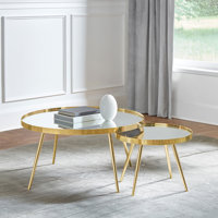 Westerham 4 Legs 2 Nesting Coffee Table by Willa Arlo Interiors