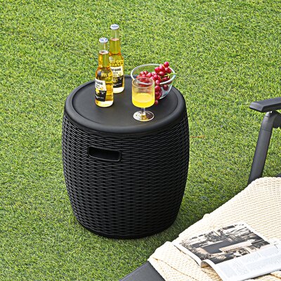 Alayiah Plastic Side Table by Winston Porter