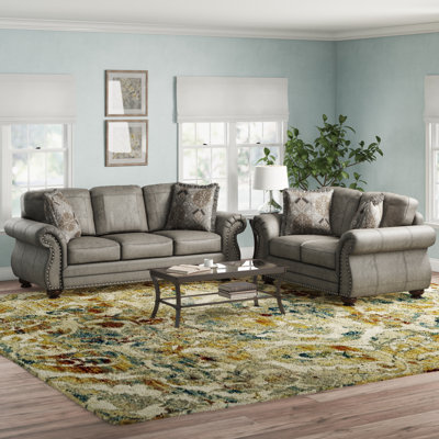 Macalla 2 Pieces Living Room Set by Canora Grey