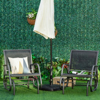 Pungoteague Outdoor Rocking Metal Chair