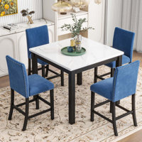Ebeling 4 - Person Counter Height Dining Set by Three Posts