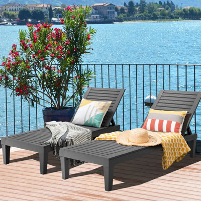 75" Long Reclining Single Chaise by Latitude Run