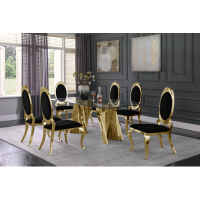 6 - Person Dining Set by Willa Arlo Interiors