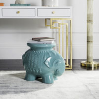 Boston Ceramic Garden Stool by Dakota Fields