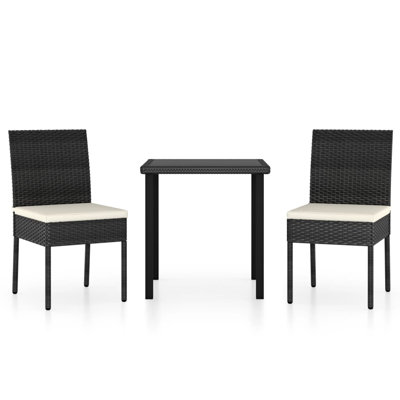Khamiya Square 2 - Person Bistro Set with Cushions