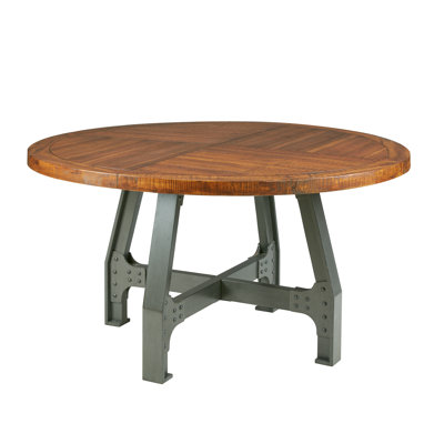 Eivind Adjustable Height Round Dining Table by Trent Austin Design
