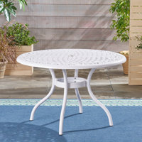 Usrey Aluminum Dining Table by Darby Home Co