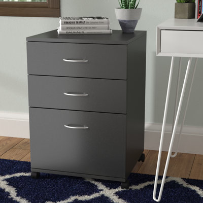 Malaki 3-Drawer Vertical Filing Cabinet by The Twillery Co.