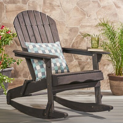 Dewitt Solid Wood Adirondack Chair by Union Rustic