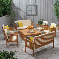 Amorae 8 Piece Sofa Seating Group by Wade Logan
