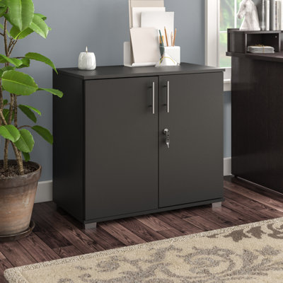 Lancaster Storage Cabinet Cupboard / Pantry 2 Door Lockable Unit for Office, Home, Utility, Kitchen & Garage by Rebrilliant