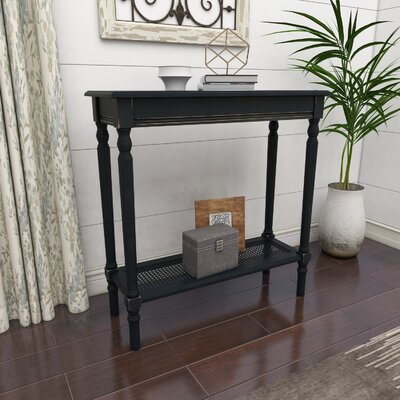 Wooden 1 ShelfConsole Table by Ophelia & Co.
