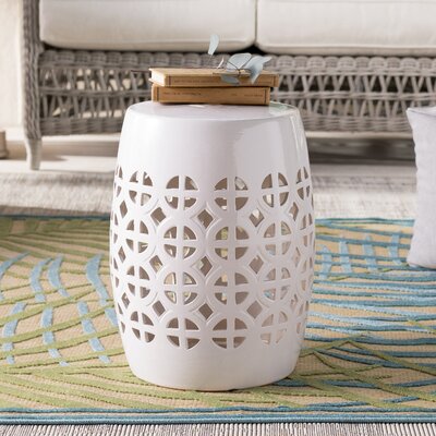 Ceramic/Porcelain Garden Stool by Birch Lane