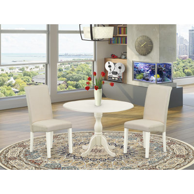 Zetilla Rubberwood Solid Wood Dining Set by Alcott Hill