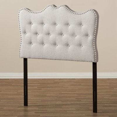 Gabrianna Upholstered Panel Headboard by Charlton Home