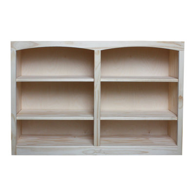Ostane Solid Wood Bookcase 30X48 by Latitude Run