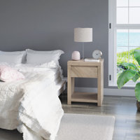 Roybal Night Stand with USB Charging by Mercury Row