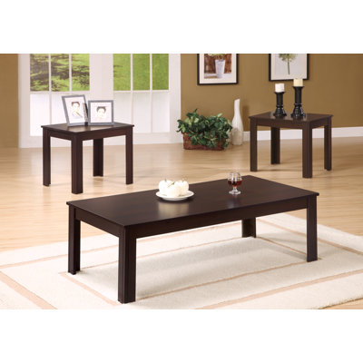 Kerra-Leigh Table Set, 3pcs Set, Coffee, End, Side, Accent, Living Room, Laminate, Transitional