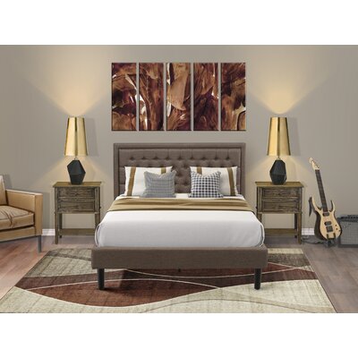 Almarion Upholstered Platform 3 Piece Bedroom Set by Winston Porter