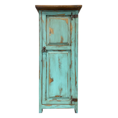 Uller Solid Wood 1-Door Accent Cabinet