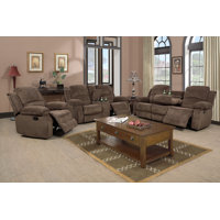 Markopoulos 3 Pieces Recling Living Room Set