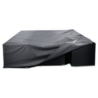 Karlstad Patio Furniture Cover Waterproof Furniture Lounge Porch Sofa Protectors by Freeport Park