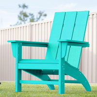 Morden Poly/resin Plastic Adirondack Chair by Highland Dunes