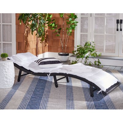Laterrian 25.2" Long Reclining Single Chaise with Cushions by Red Barrel Studio