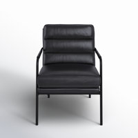 Keeley 23.5" W Top Grain Leather Armchair by Joss & Main
