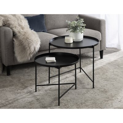 Jonquin 2 Piece Coffee Table Set by Ebern Designs