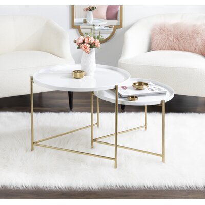 Jonquin 2 Piece Coffee Table Set by Ebern Designs