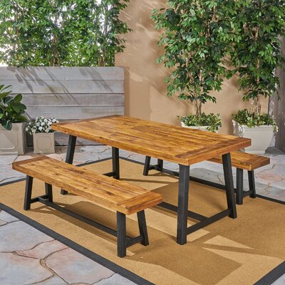 Bedgood Outdoor 3 Piece Dining Set