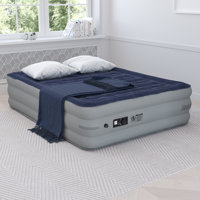 Coralie 18" Air Mattress - ETL Certified Internal Electric Pump and Carrying Case by The Twillery Co.